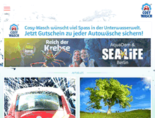 Tablet Screenshot of cosy-wasch.de